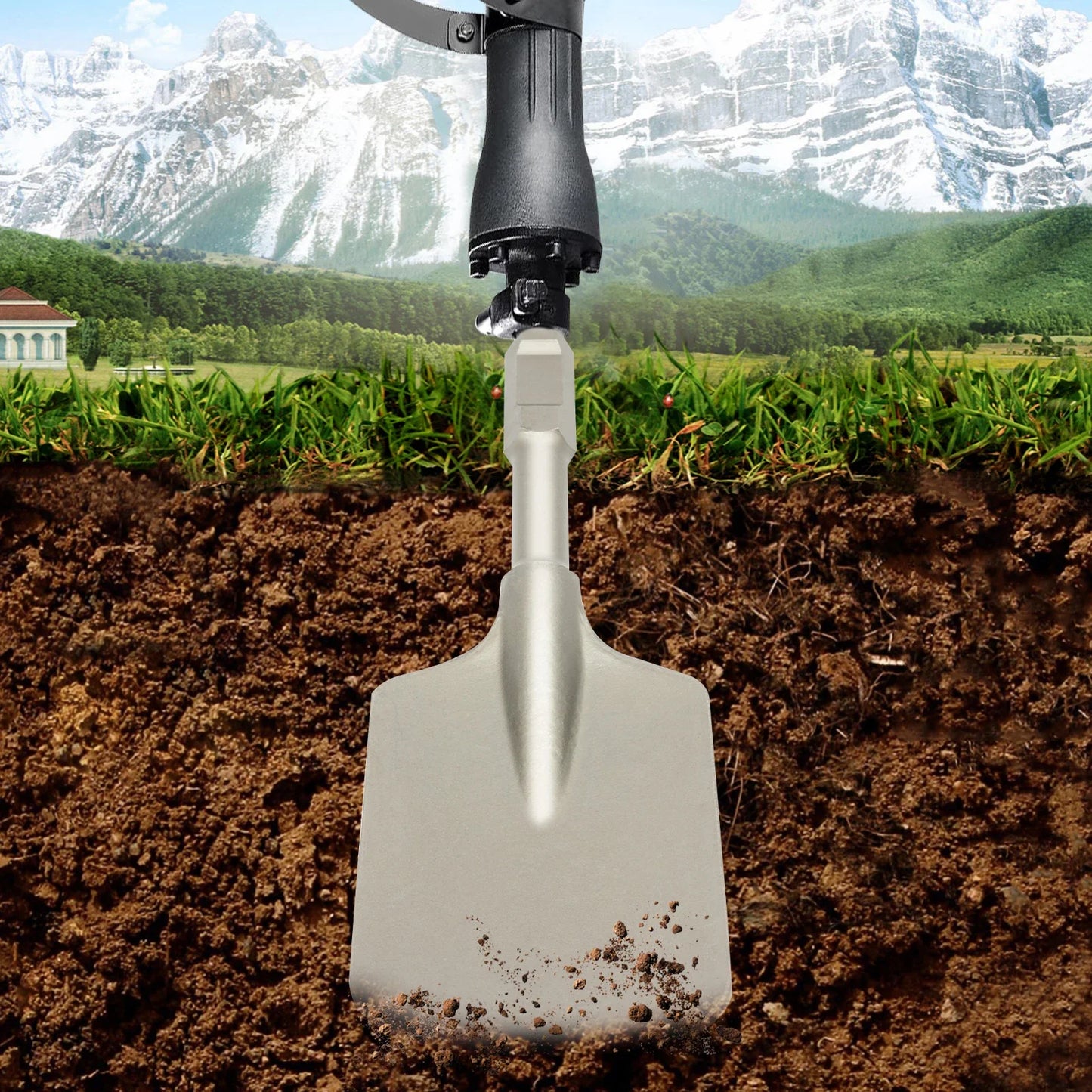 Long Handle Electric Demolition Hammer Shovel
