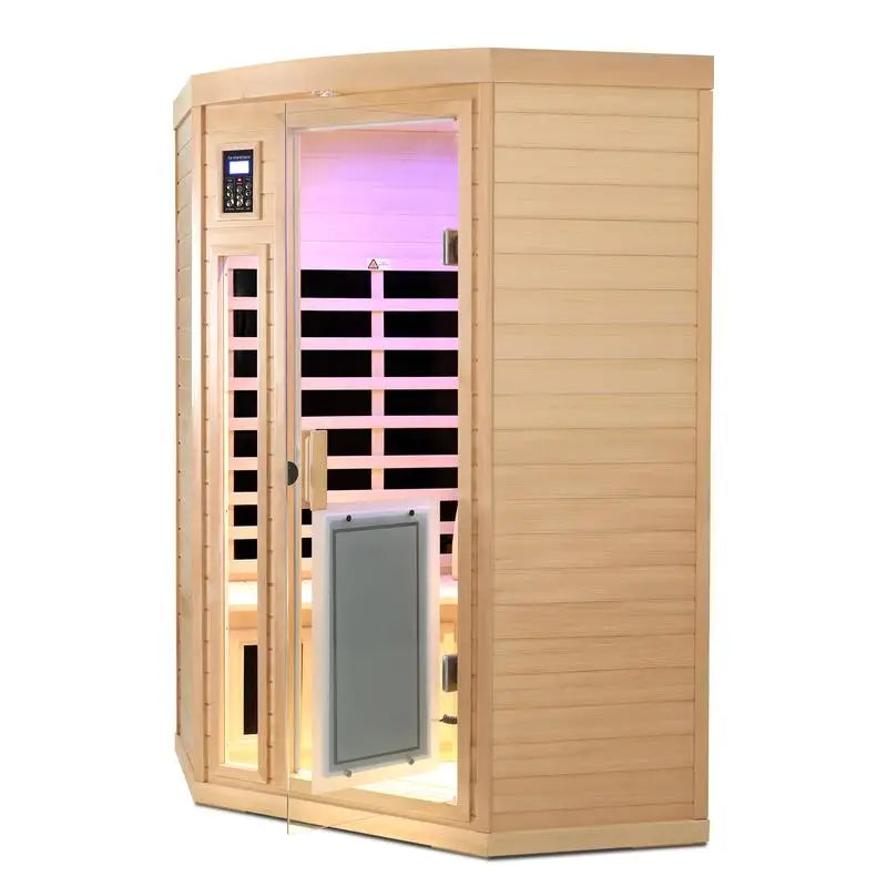 Sauna with Heating Panel for 2 Persons