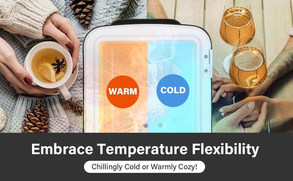 Portable Small Refrigerator Insulated Compact Refrigerator