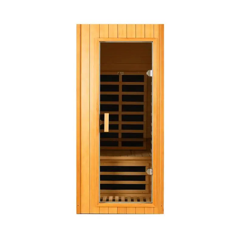 1-Person Indoor Sauna with Roof Design