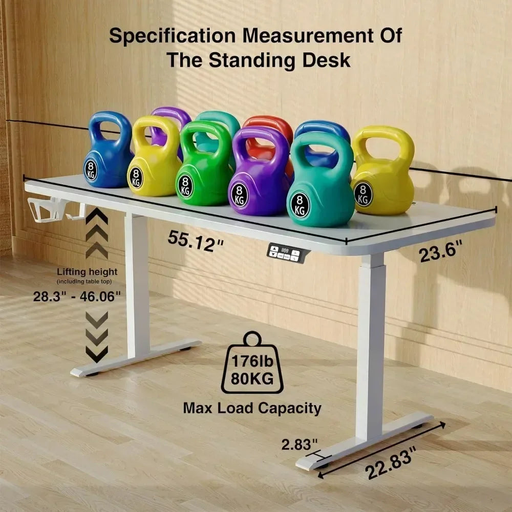 Adjustable Electric Standing Workstation Desk