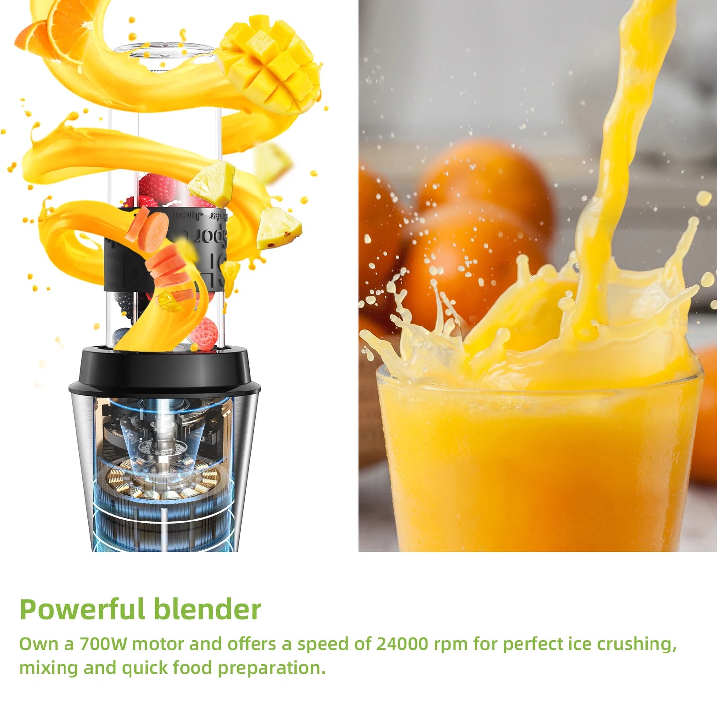 Multifunctional Portable Food Processor