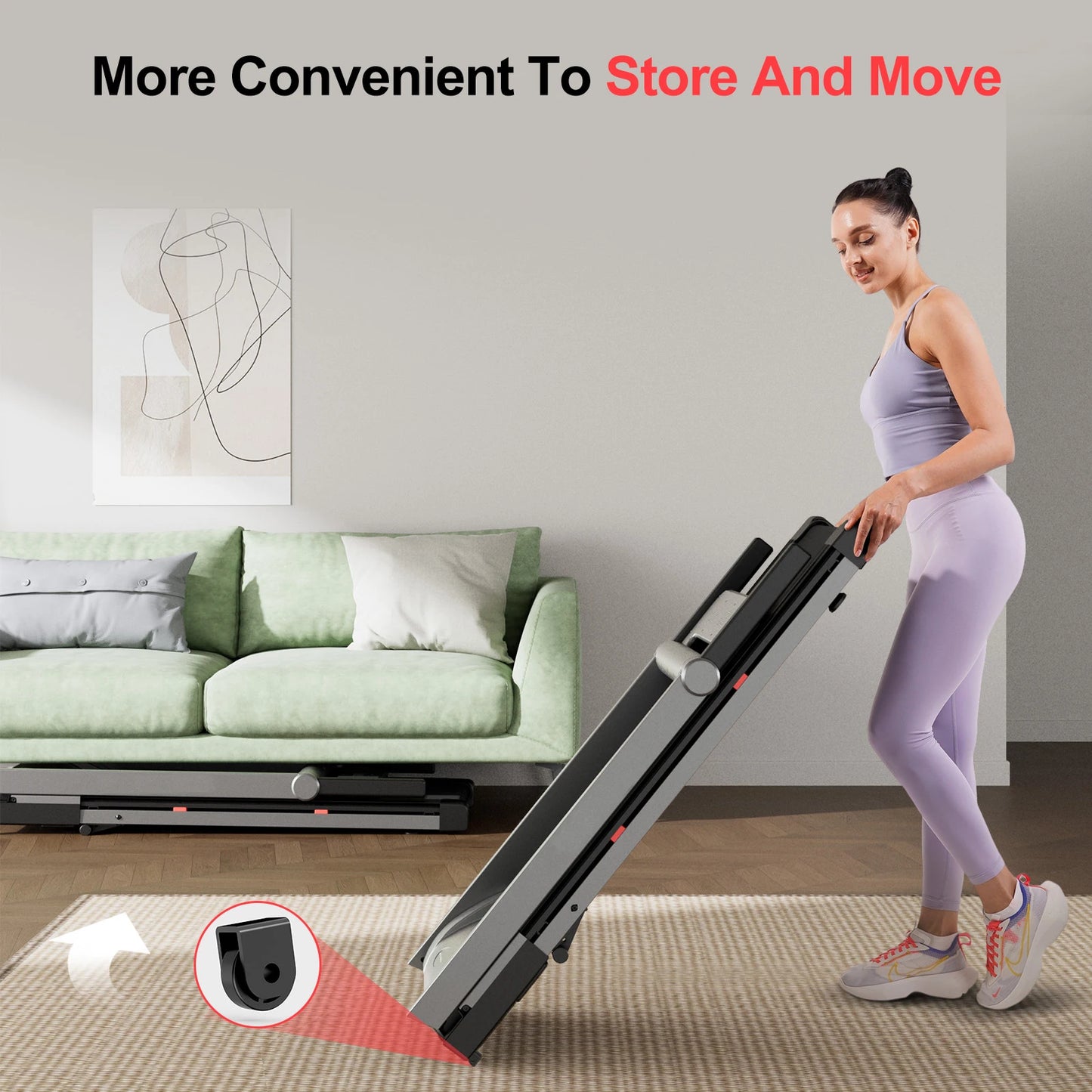 Foldable Incline Home Treadmill