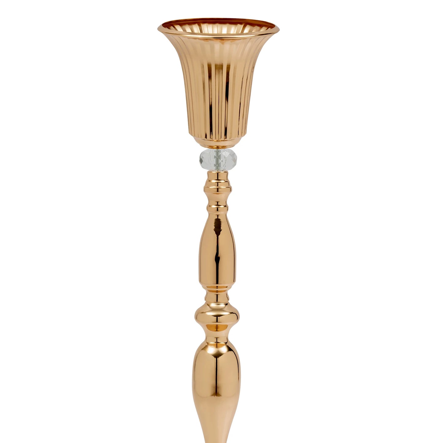 Tall Flower Vases Set of Gold Centerpiece Flower Stand