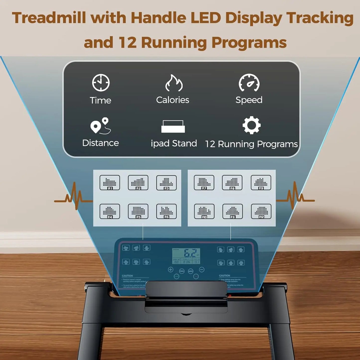 Treadmill With Handle