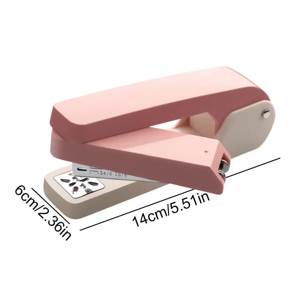360 Rotary Stapler Multifunctional Heavy Duty Stapler Use 24/6 Staple Effortless Long Stapler Office Bookbinding Supplies