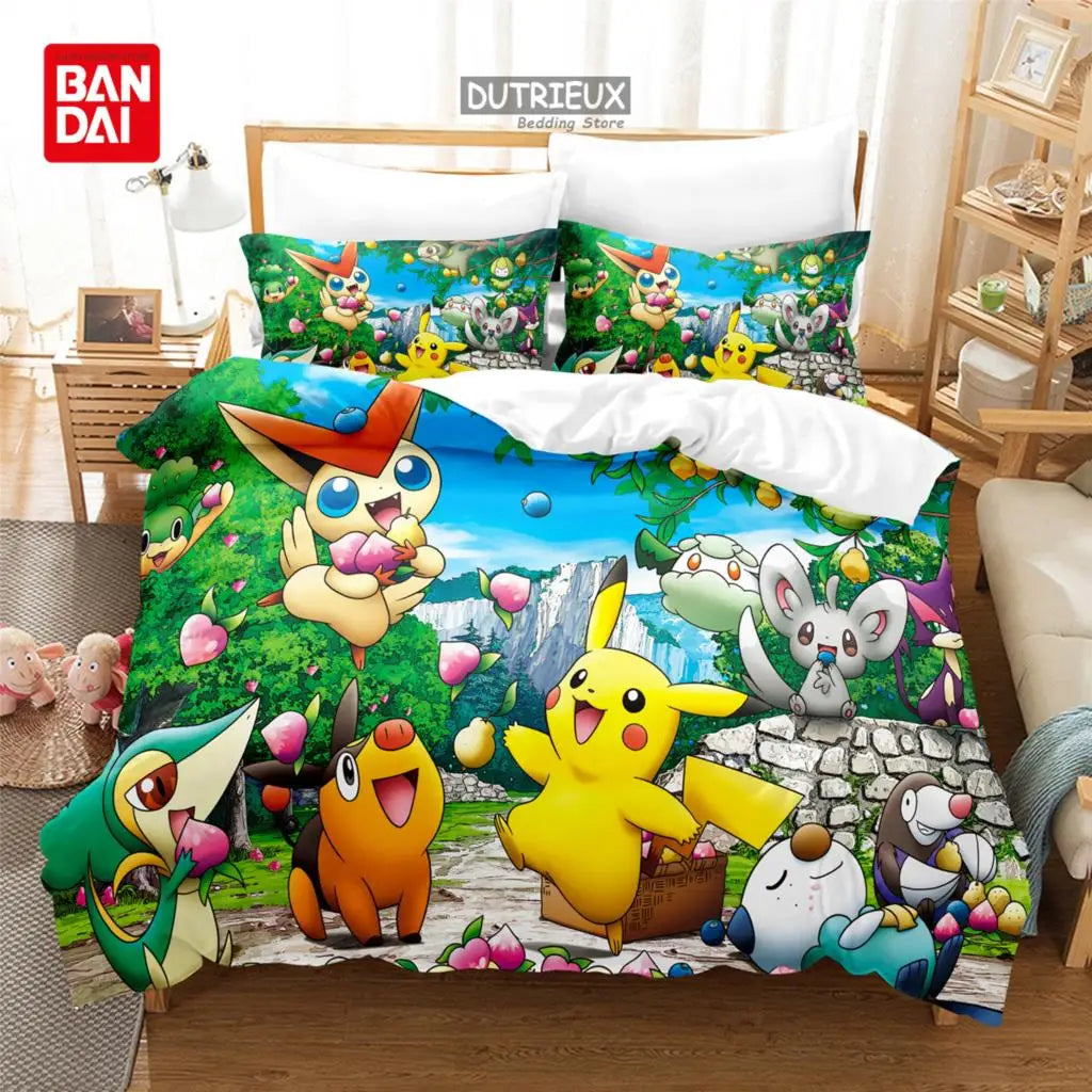 Pokemon Pikachu Bedding Set