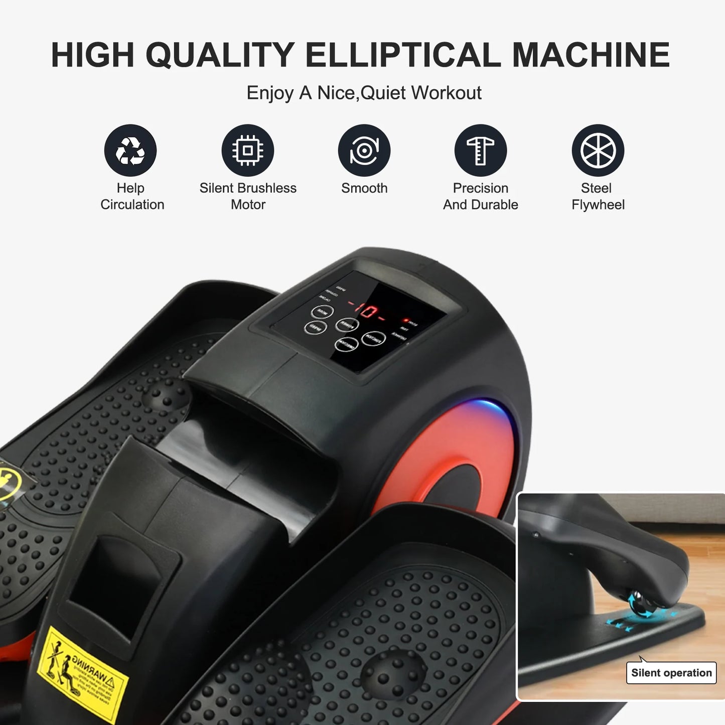 Elliptical Exerciser Pedal