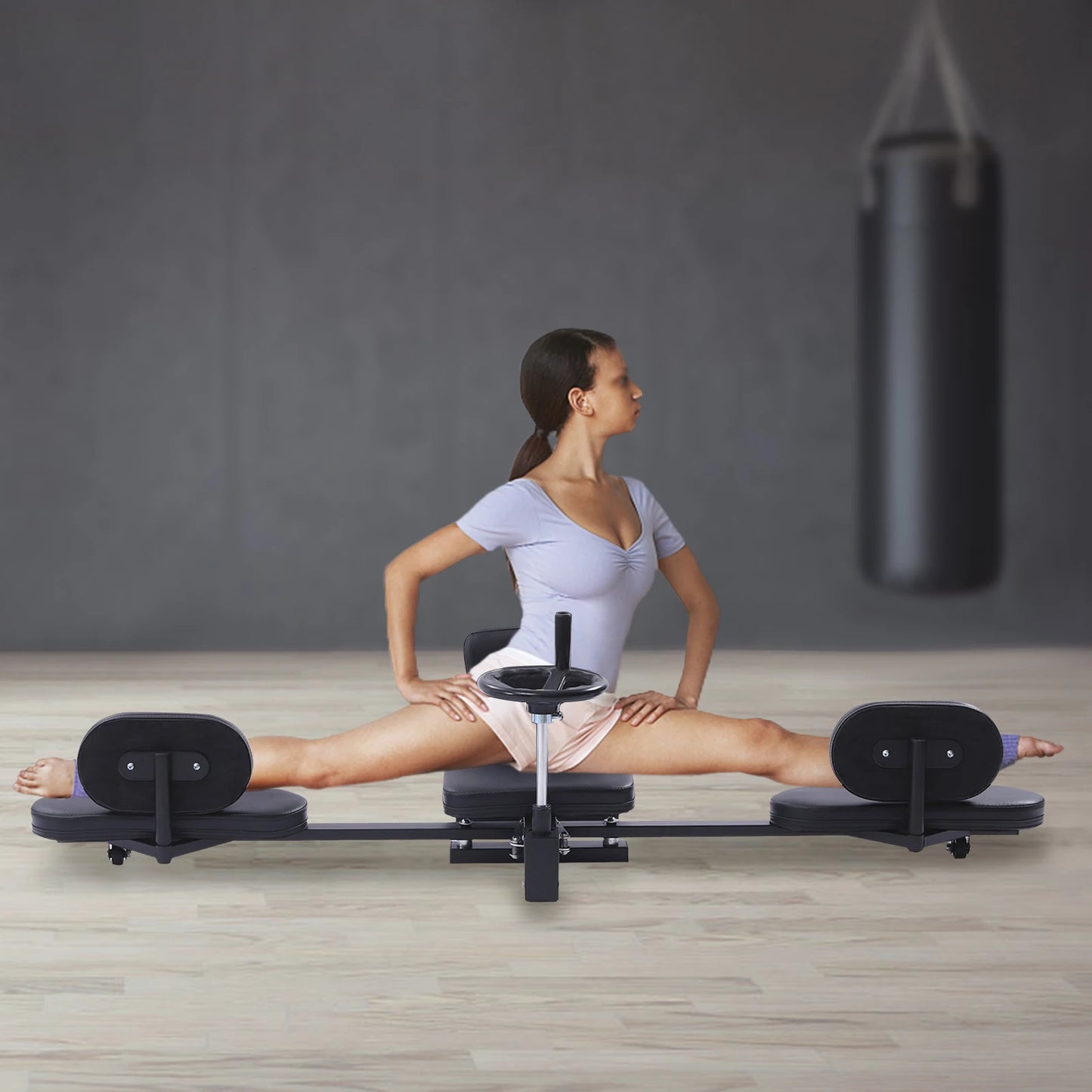 Heavy Duty Leg Stretcher Machine Home Gym Training Fitness Equipment
