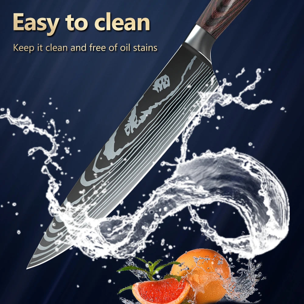 Japanese Kitchen Knives Set