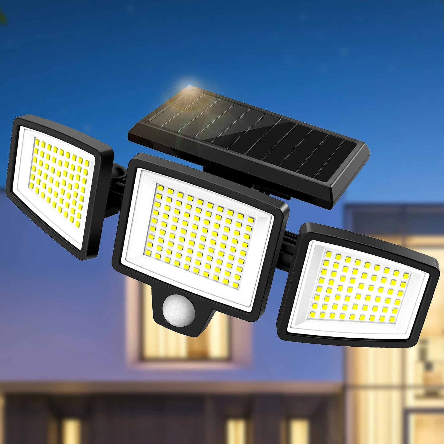 Outdoor Solar LED Lights with Sensors