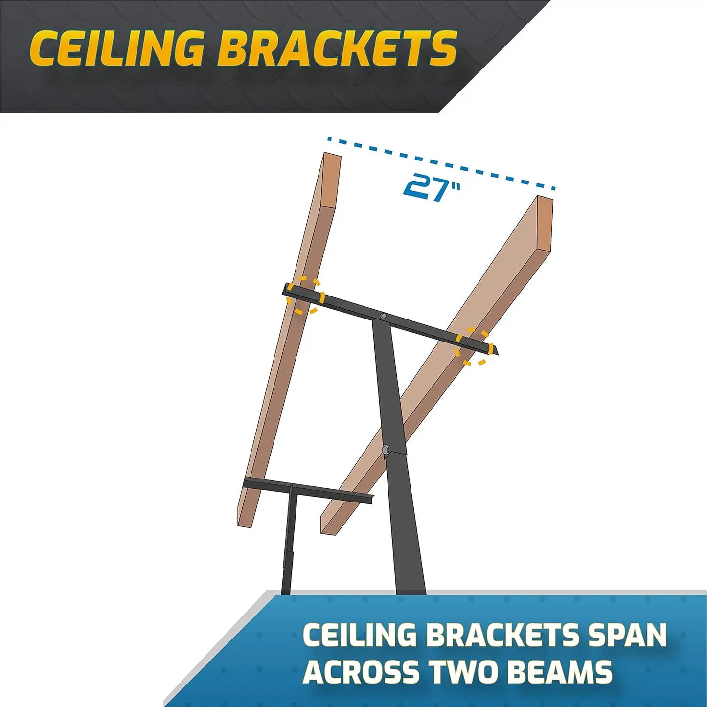 Overhead Garage Storage Rack