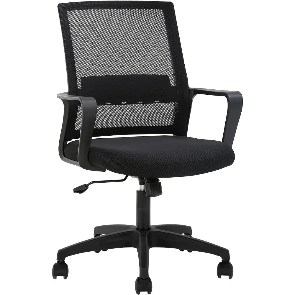 Office Chair with Mid-Back Mesh