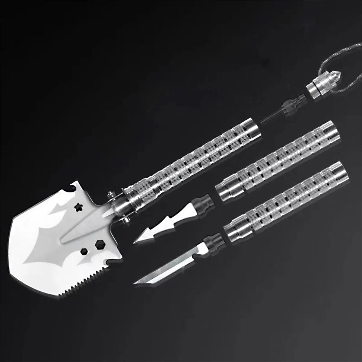 Multi Functional Detachable Foldable Military Electric Shovel Tools