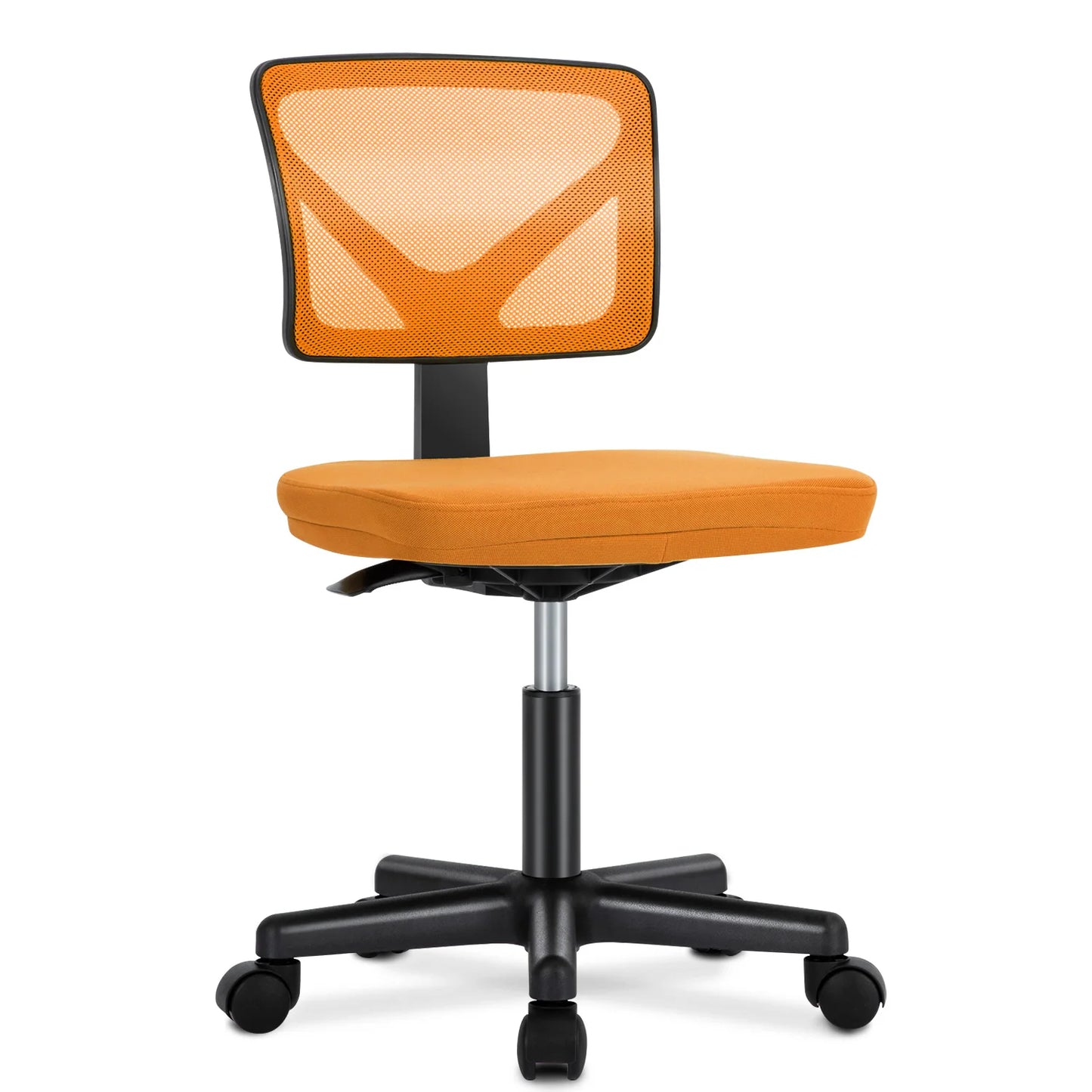 Lumbar Support Armless Office Chair