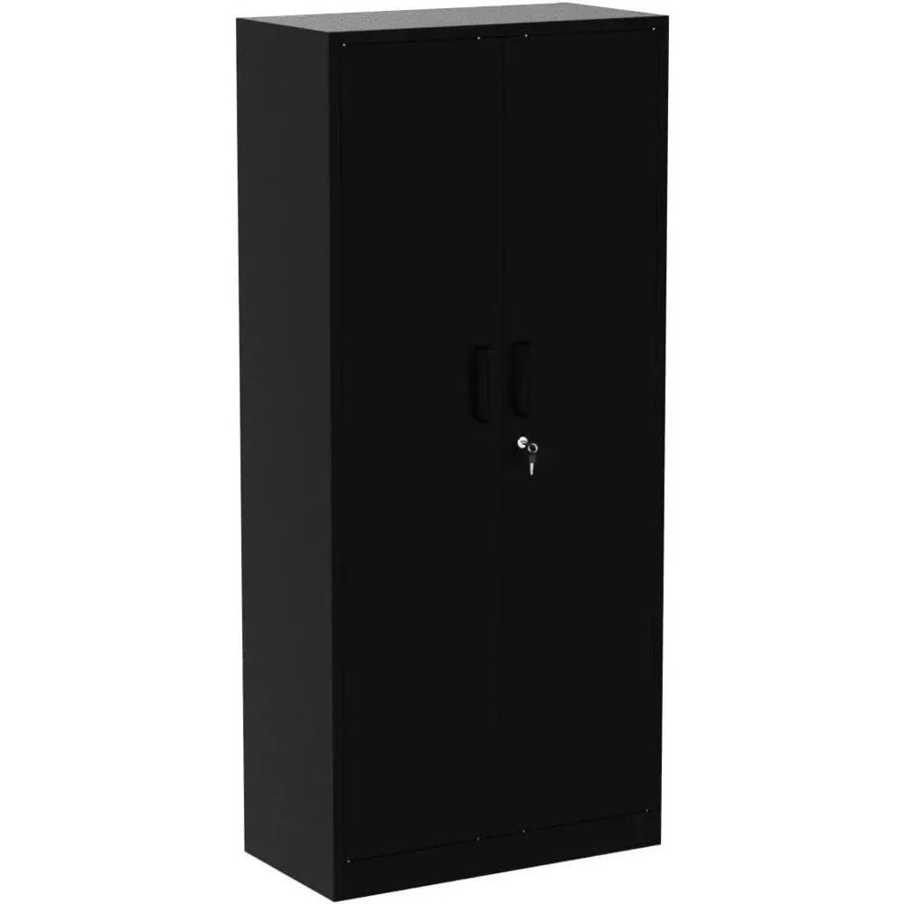 Metal Storage Cabinet with lockable storage cabinets