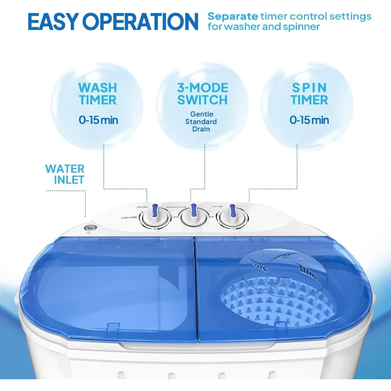 Electric Washer and Dryer Combo