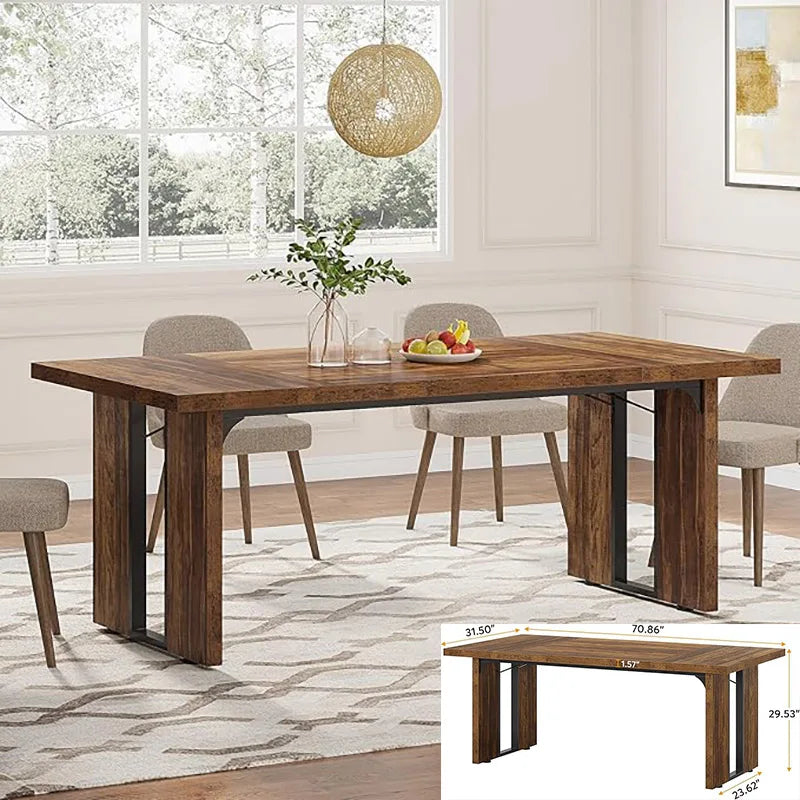 Dining Table with Large Tabletop