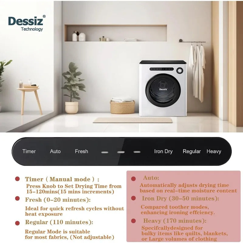 Compact Dryer for Small Spaces