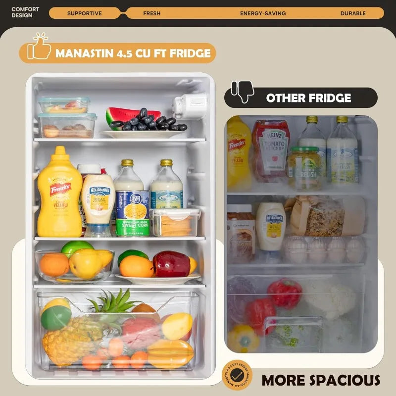 Small Fridge with 2 Doors with Freezer