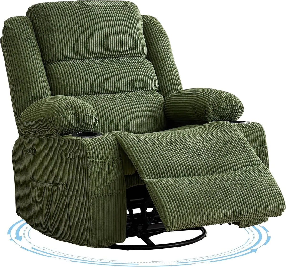 Manual Reclining Chair with Adjustable Headrest