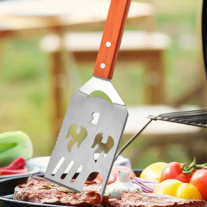 Multifunctional Easy Draining Grilling Spatula