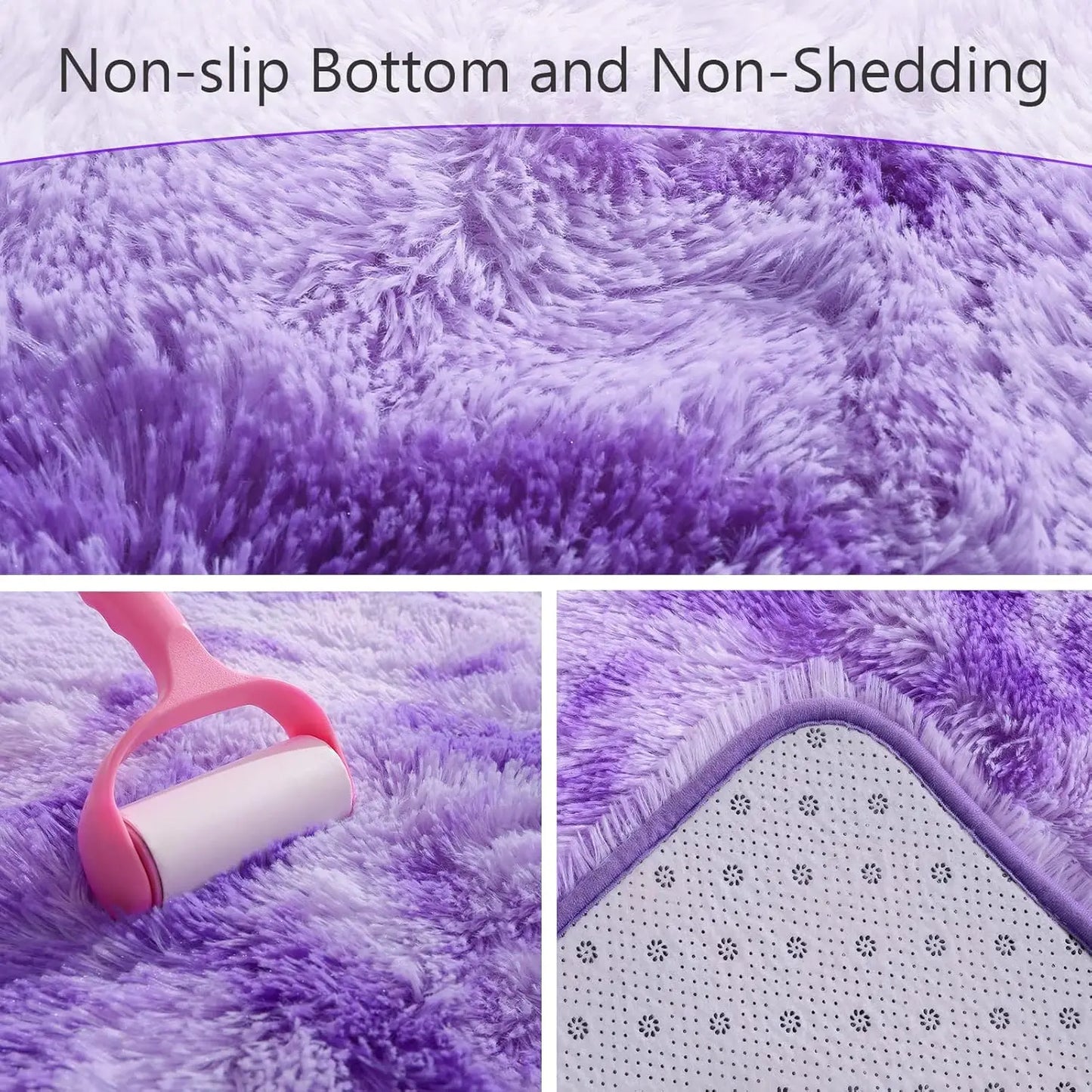 Bedroom Fluffy Fuzzy Runner Soft Rugs