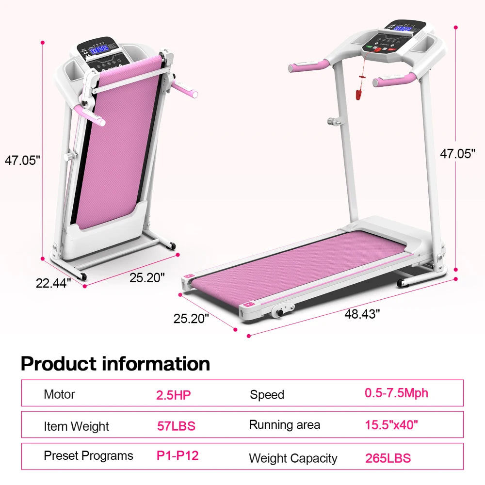 Electric Folding Treadmill
