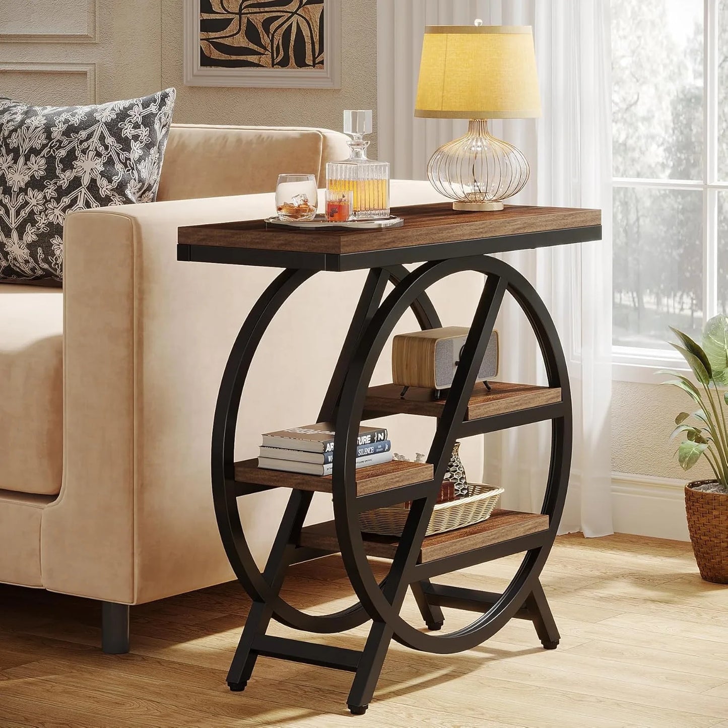 Side Table with Storage