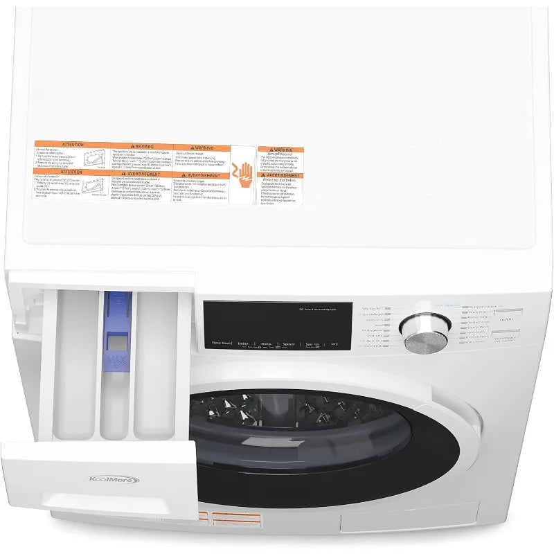 2-in-1 Front Load Washer and Dryer Combo