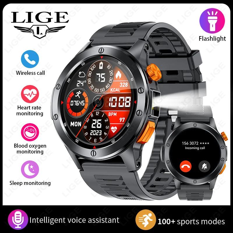 Military Sports Smartwatch for Men