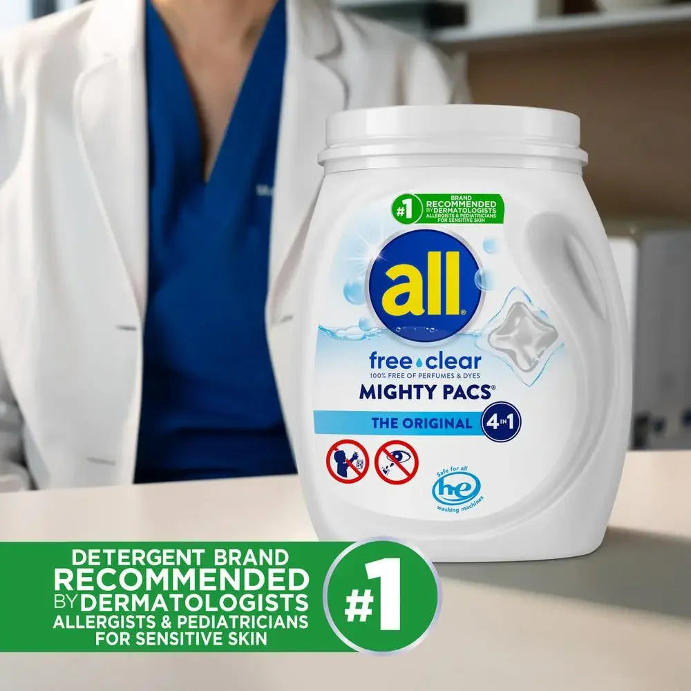 All Free Clear Mighty Pacs Hypoallergenic Formula