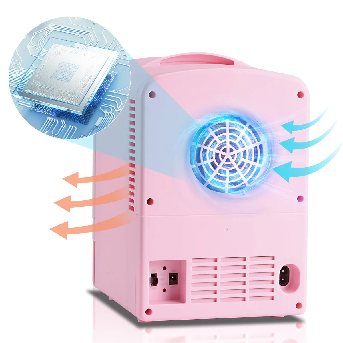 Low Noise Refrigerator Cold/Warmer Cooler - Portable Car/Home