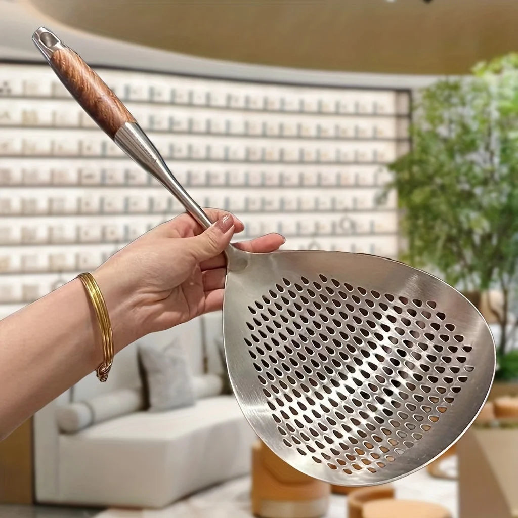 Slotted Spoon Strainer for Frying and Hot Pot