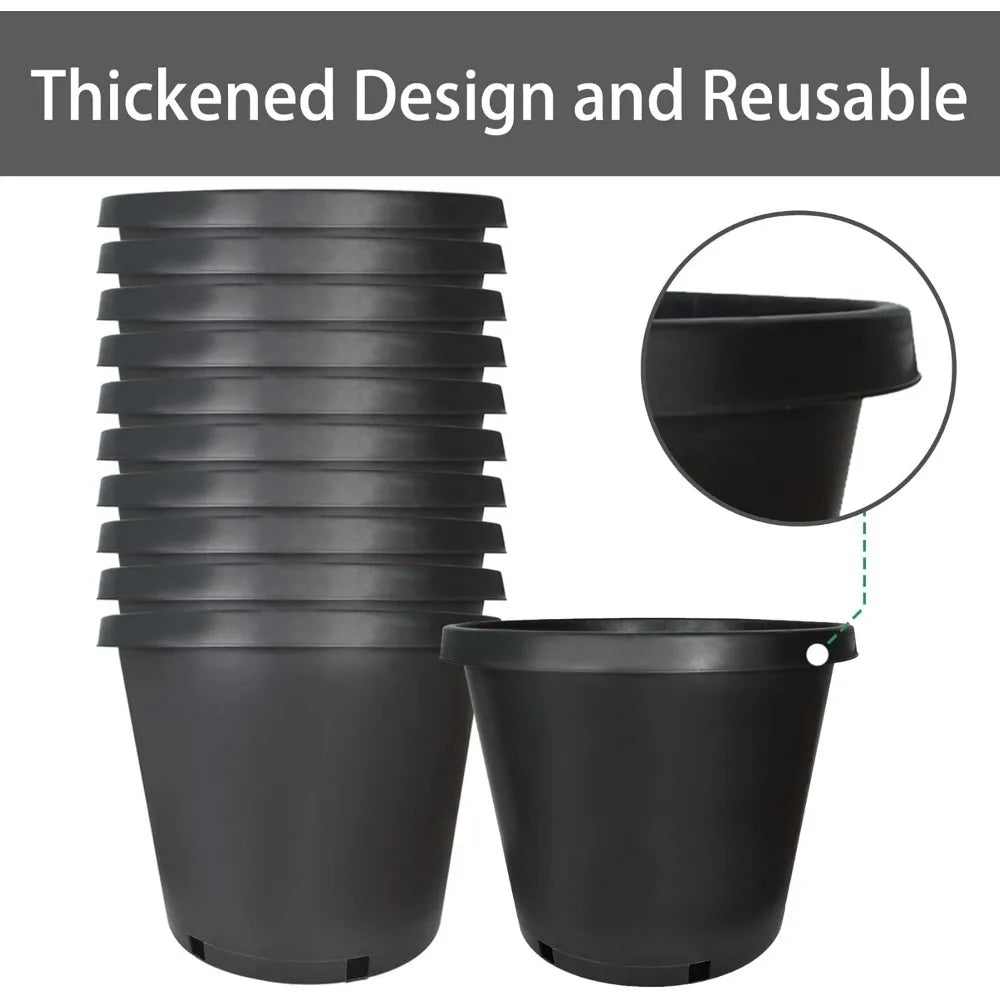 Molded Container Seed Starting Plant Nursery Pot