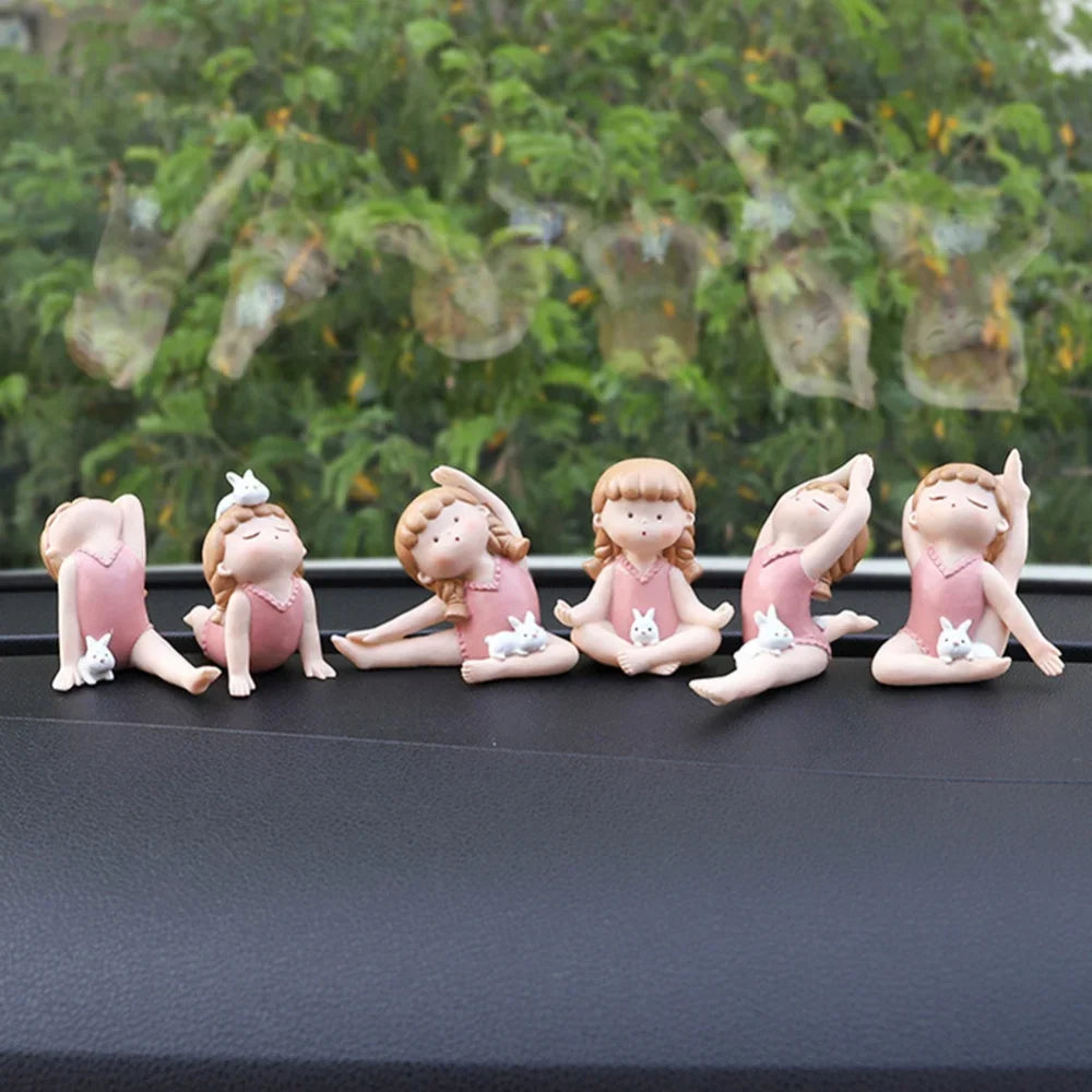 Girl Bedroom Decor - Bunny Girl Figurines Statue