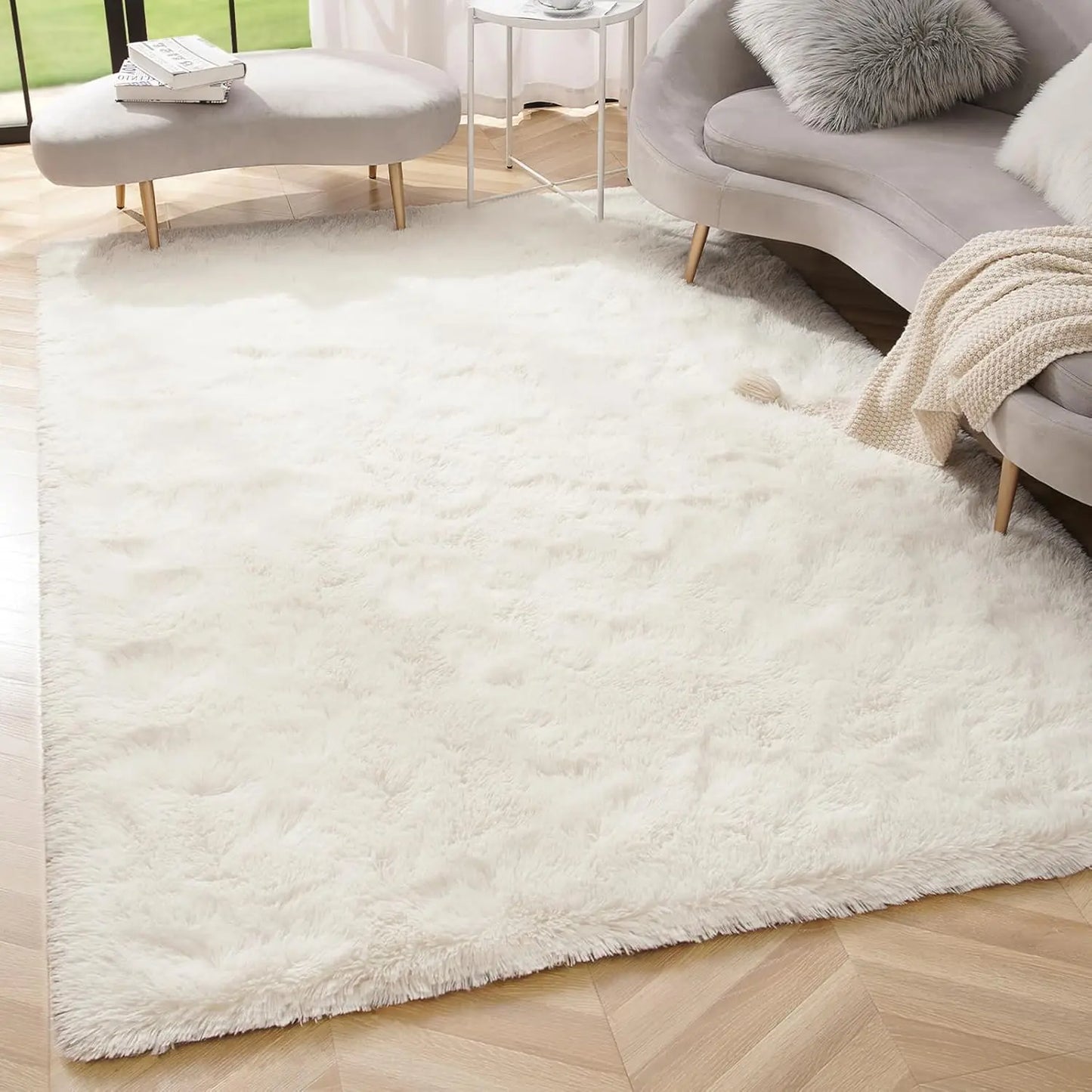 Plush Fluffy Ultra Soft Indoor Modern Rugs