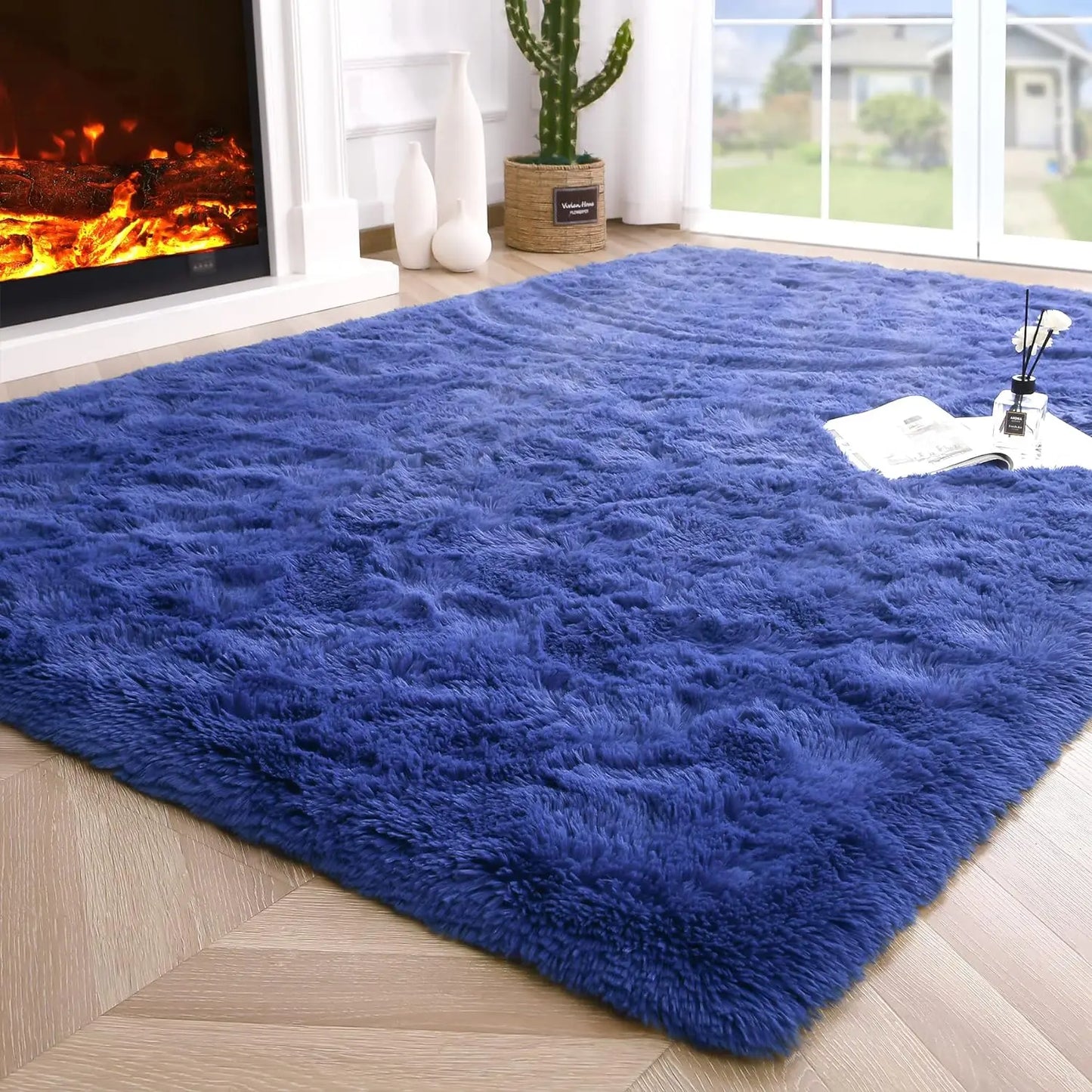 Fluffy Rugs Non Slip Rugs for Hardwood Floors Room Decor