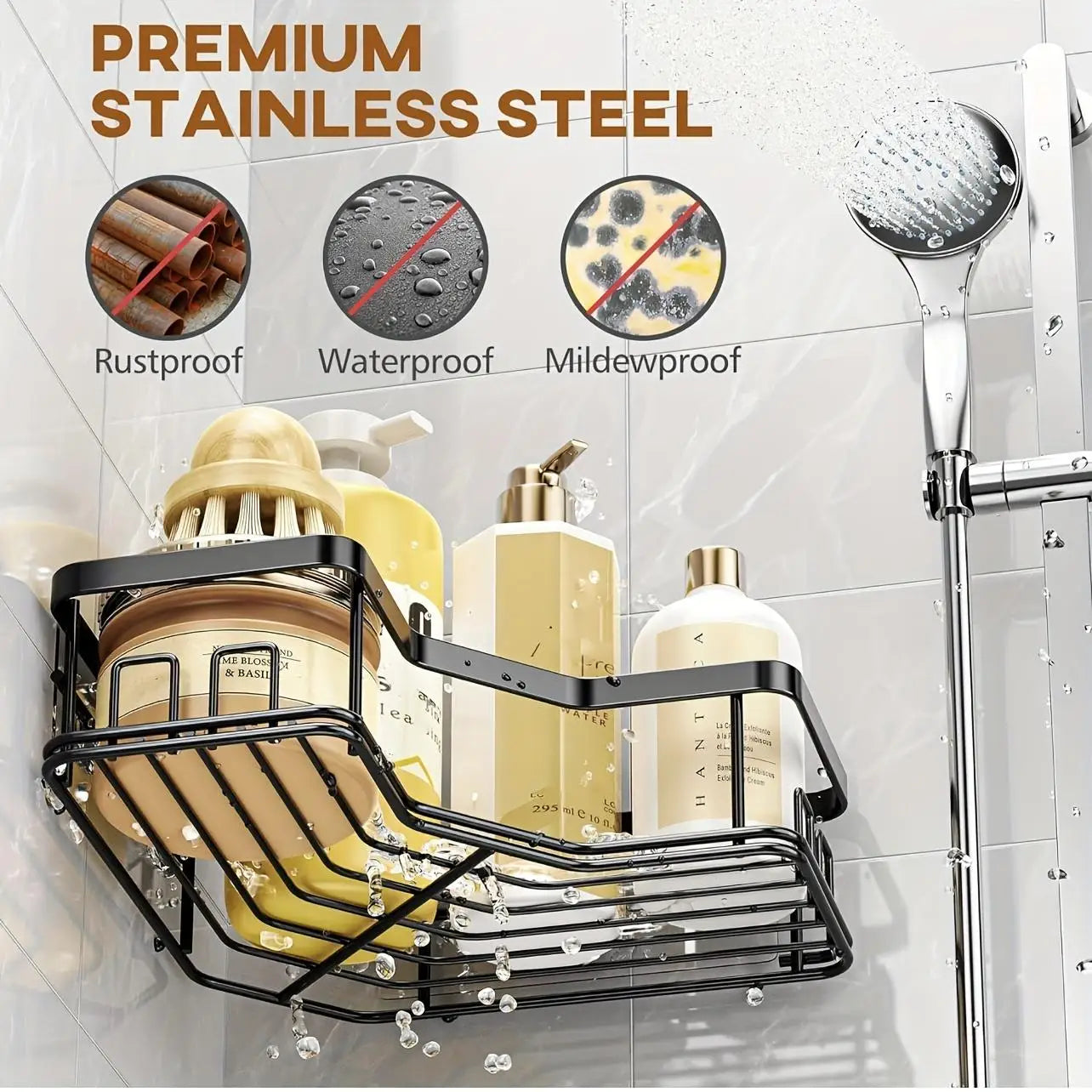 Bathroom Shower Caddy Organizer
