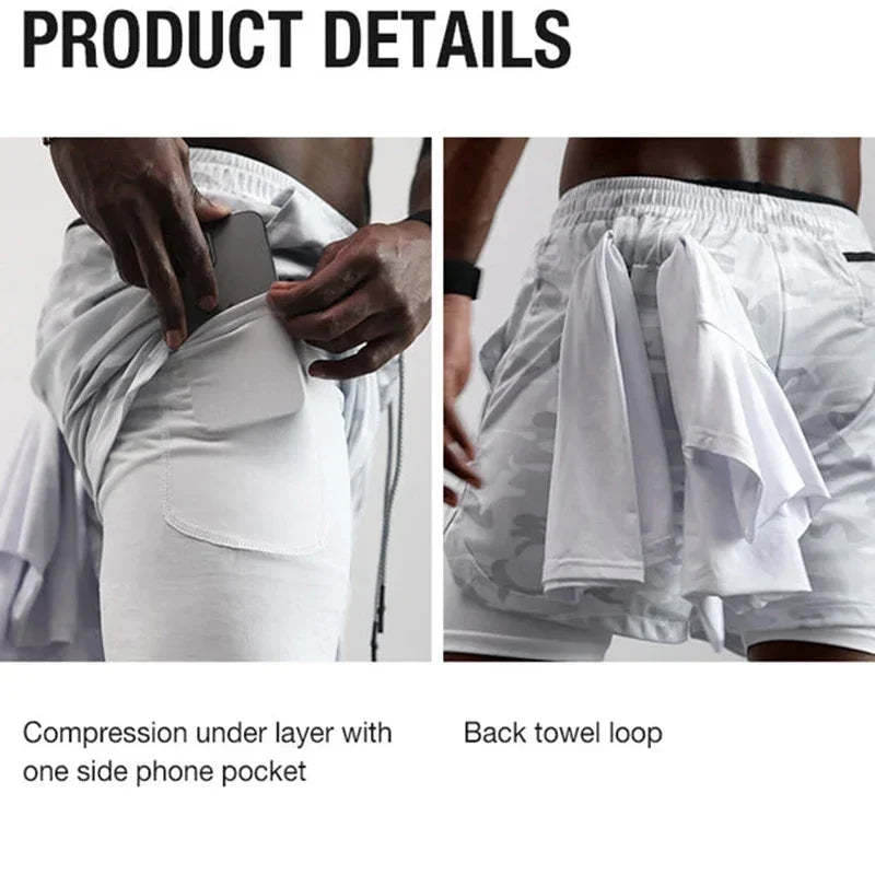 Workout Running Shorts for Men