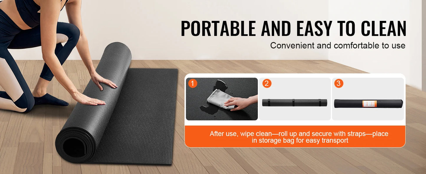 Exercise Mat Non Slip High Density Premium Yoga Mat