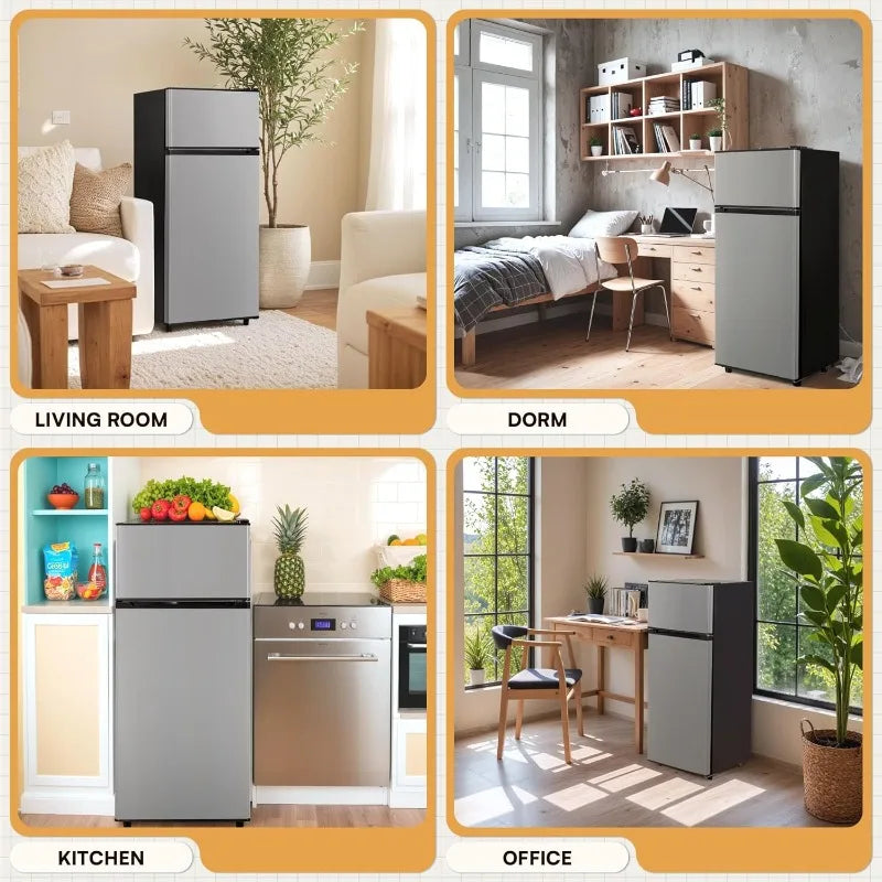 Small Fridge with 2 Doors with Freezer