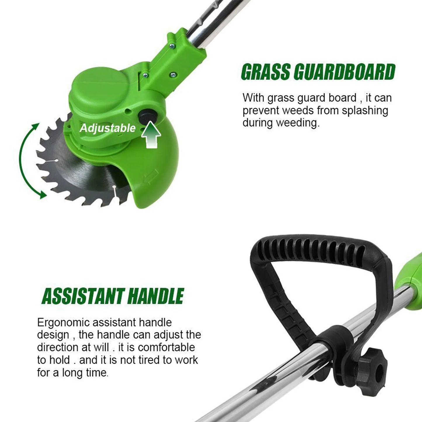Cordless Electric Brush Weed Trimmer
