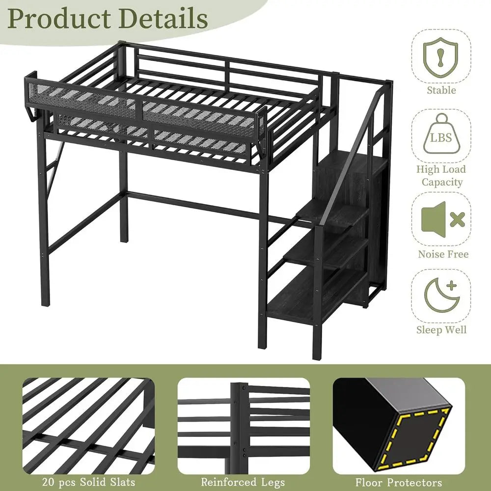 Modern Metal Bed