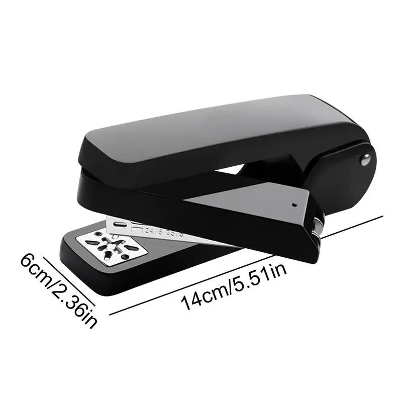 360 Rotary Stapler Multifunctional Heavy Duty Stapler Use 24/6 Staple Effortless Long Stapler Office Bookbinding Supplies