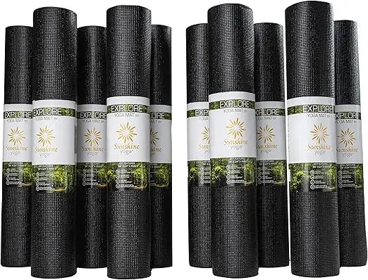 Non-Slip, Anti-Tear Exercise Mats
