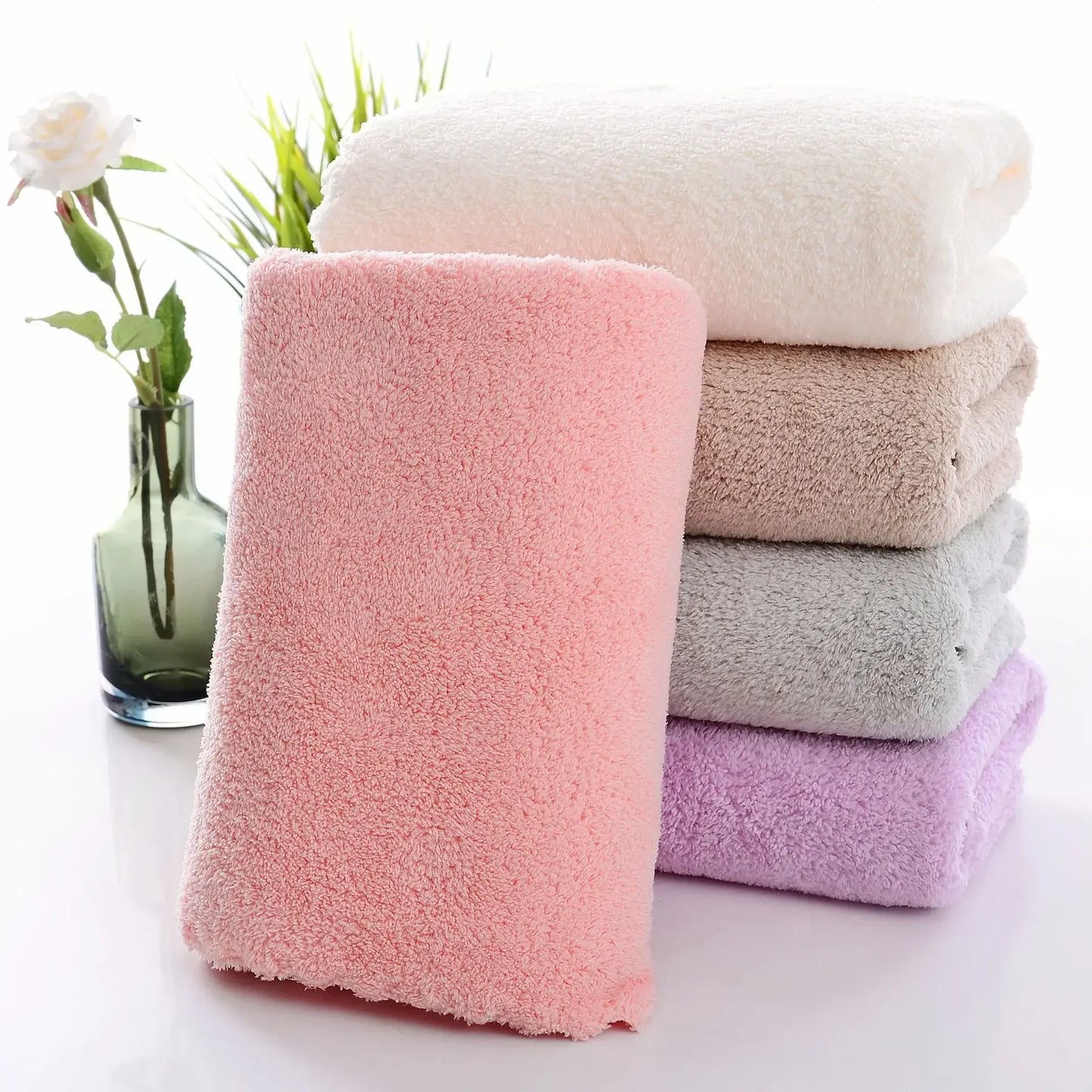 Plain Wash Soft Face Towel