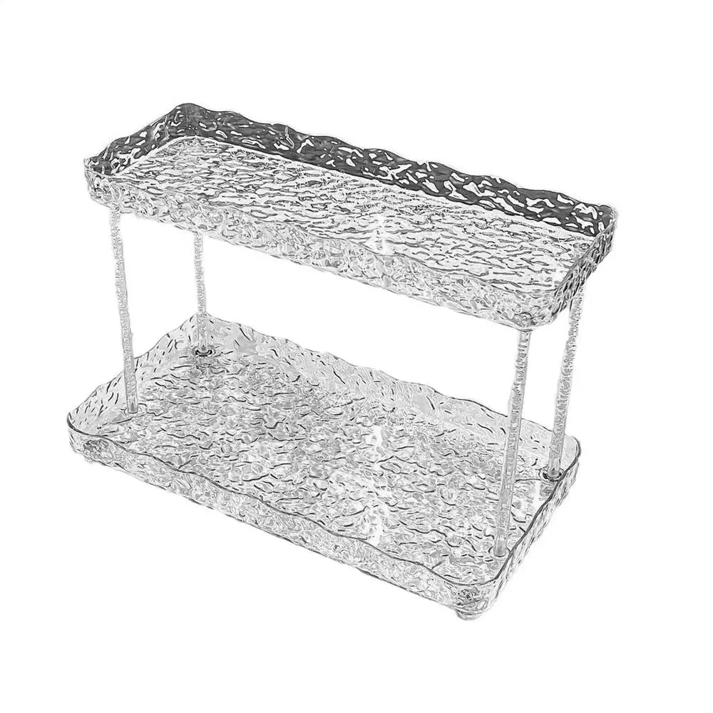 Bathroom Acrylic Vanity Storage Rack