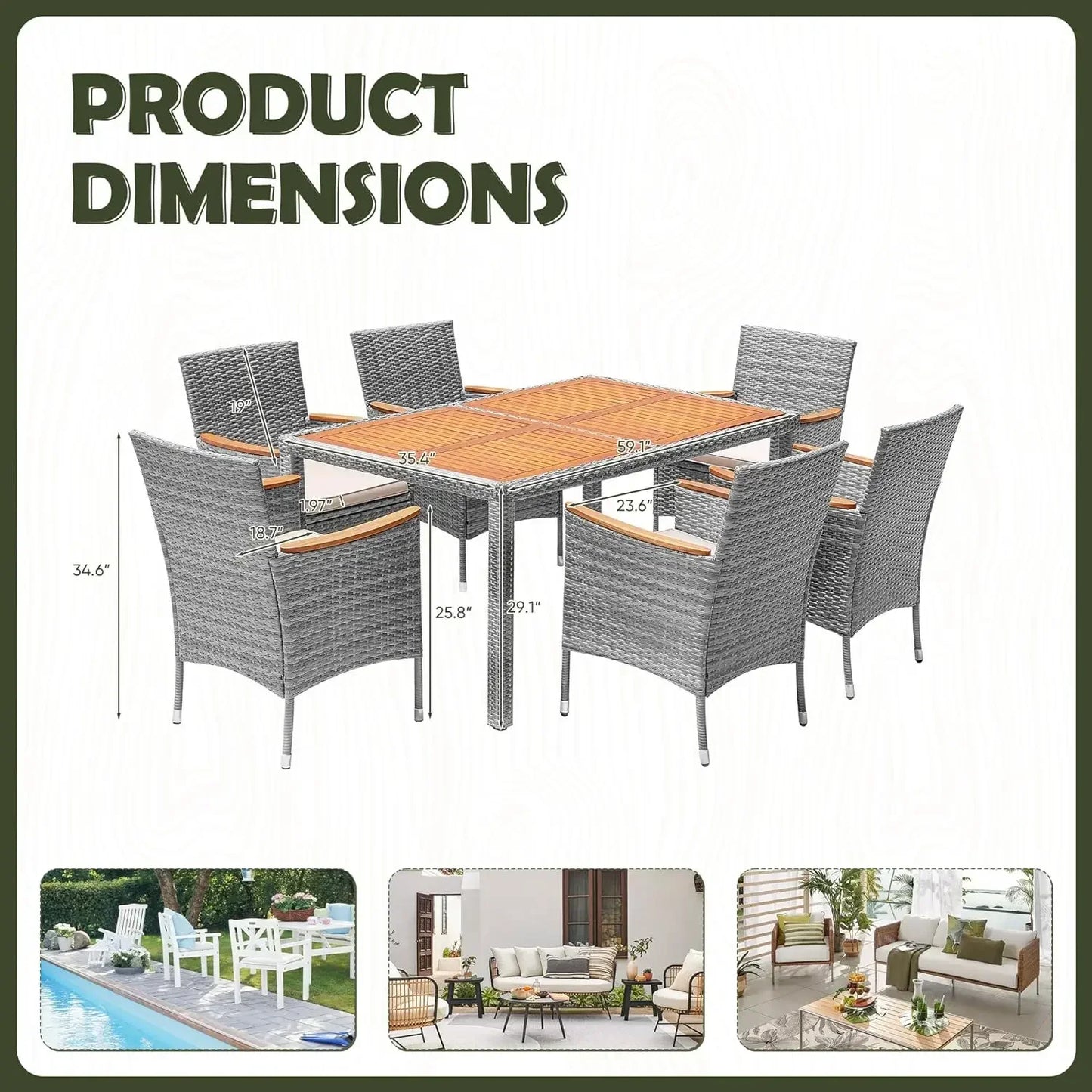 Patio Conversation Set