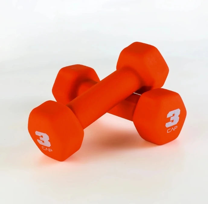 2/3/5/8/10/12/15 lb Rubber Dumbbells, a convenient strength training tool for home, office or gym